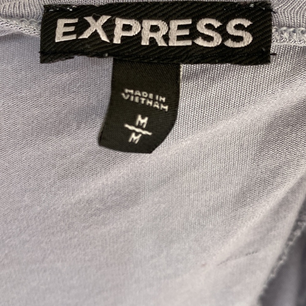 Soft Gray Backless Top By Express - image 3